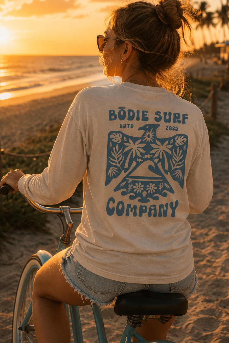 Painted Bird Long Sleeve Tee