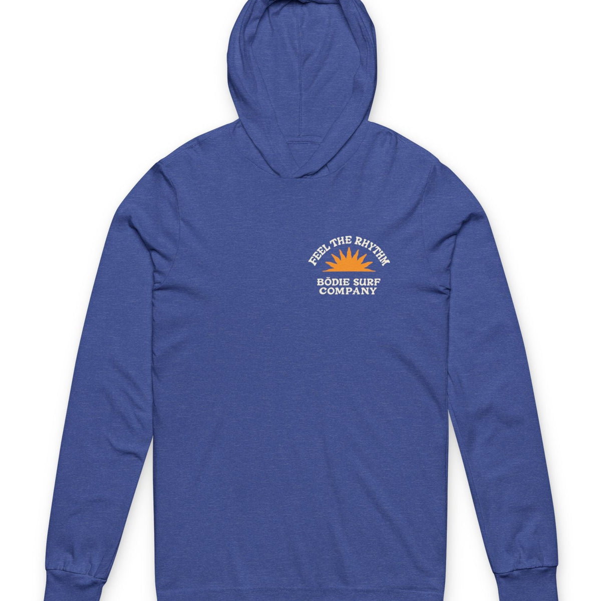 Feel The Rhythm Hooded Long Sleeve Tee