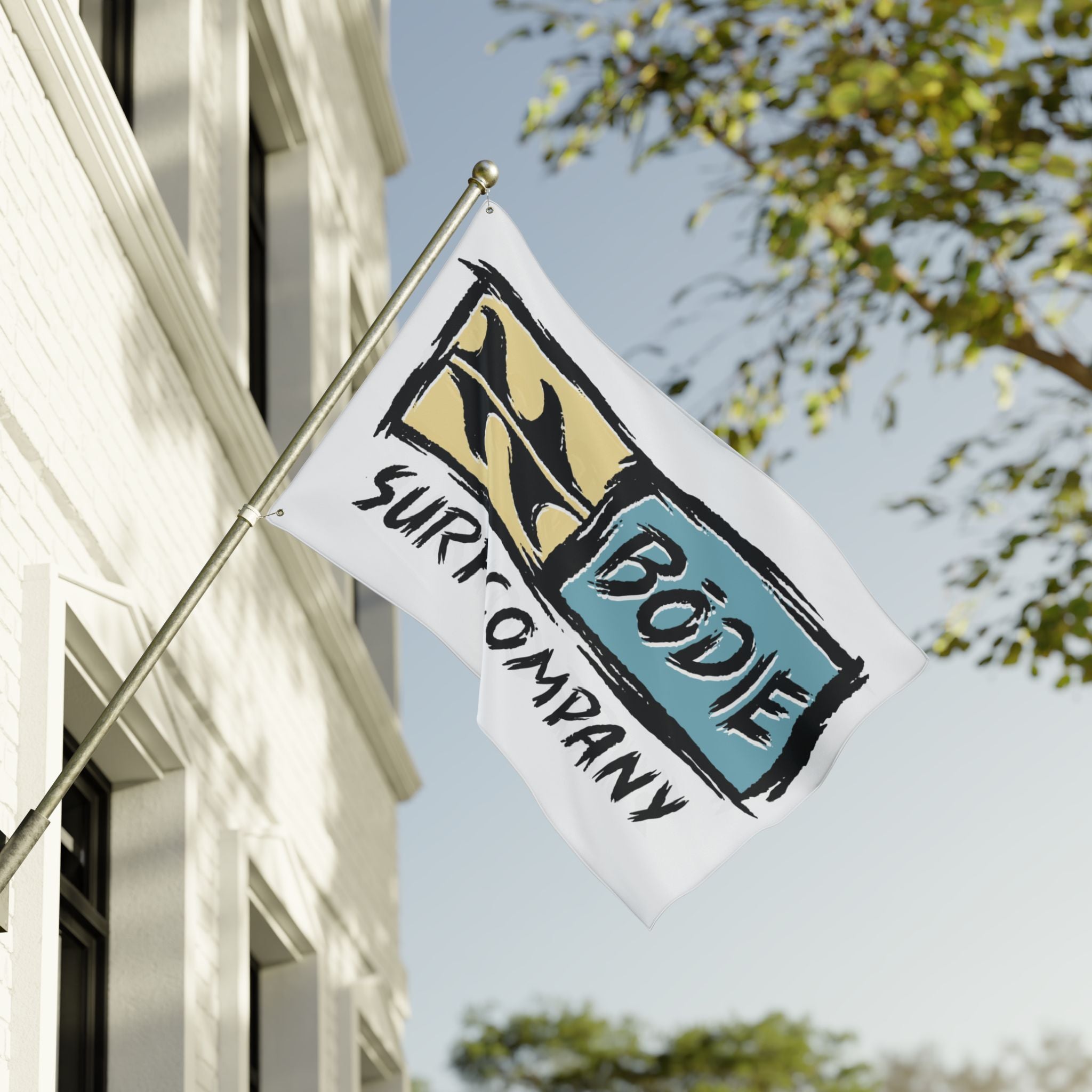 Bodie Surf Company Double-Sided Beach Flag