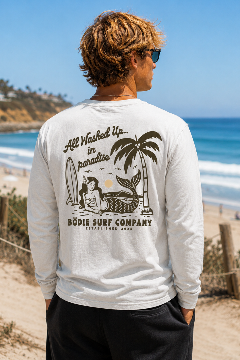 Washed Up Long Sleeve Tee