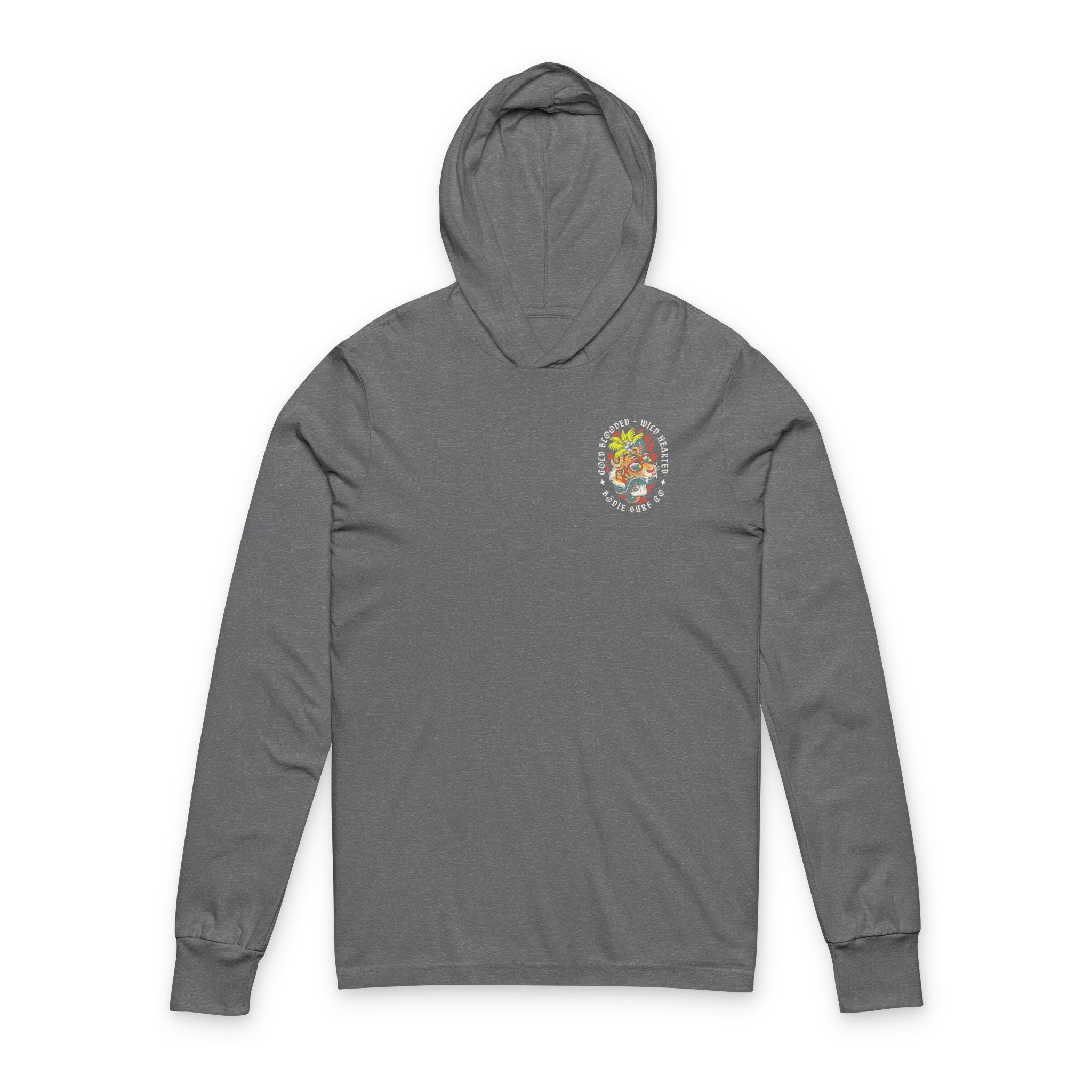 Cold Blooded Hooded Long Sleeve Tee