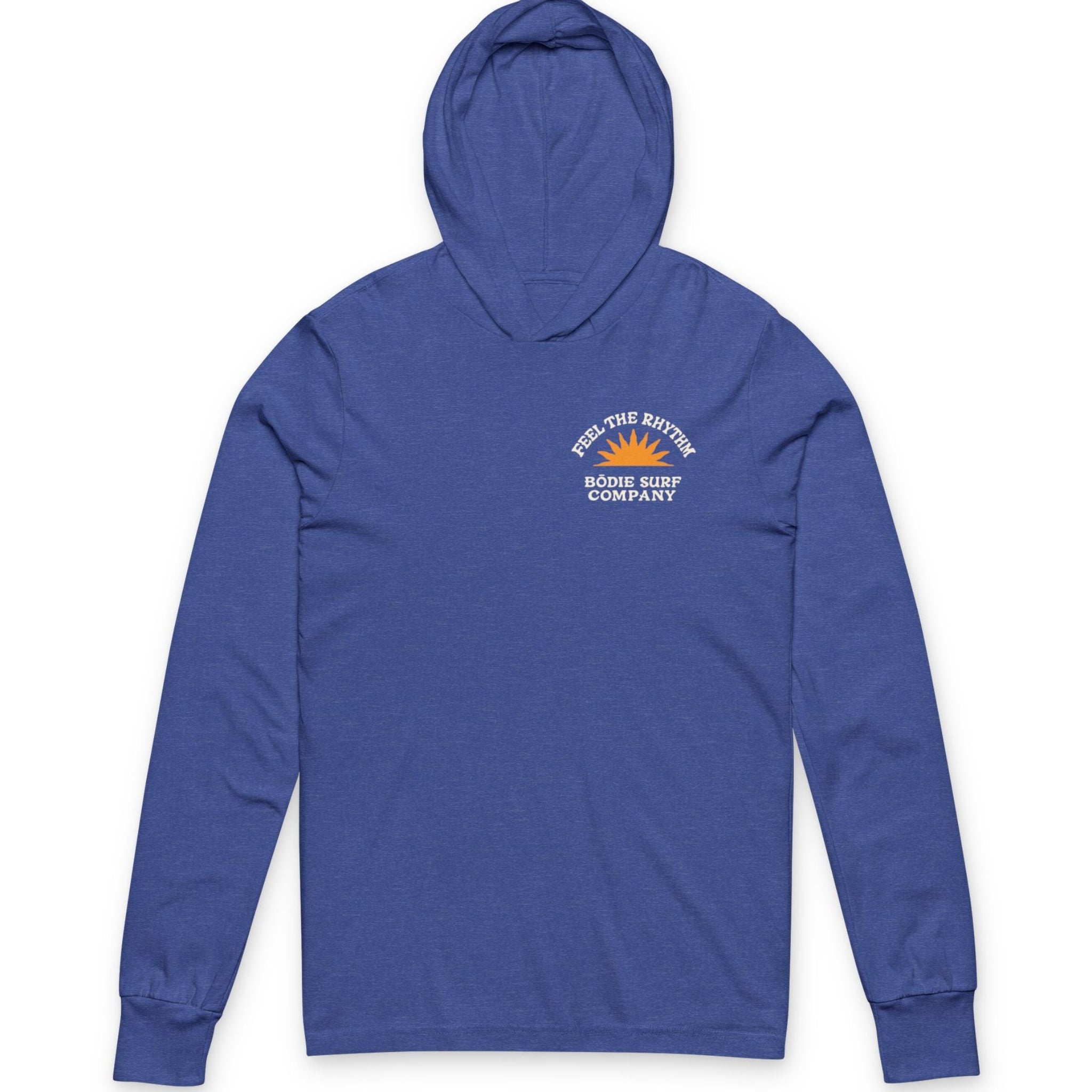 Feel The Rhythm Hooded Long Sleeve Tee