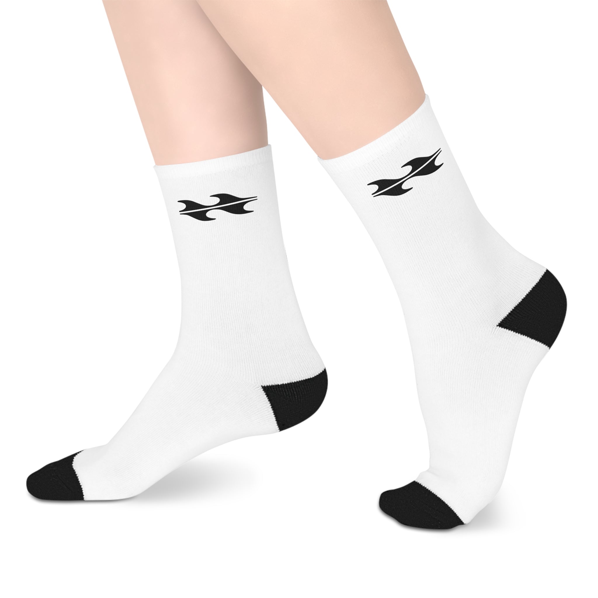Bōdie Logo Mid-Length Crew Socks