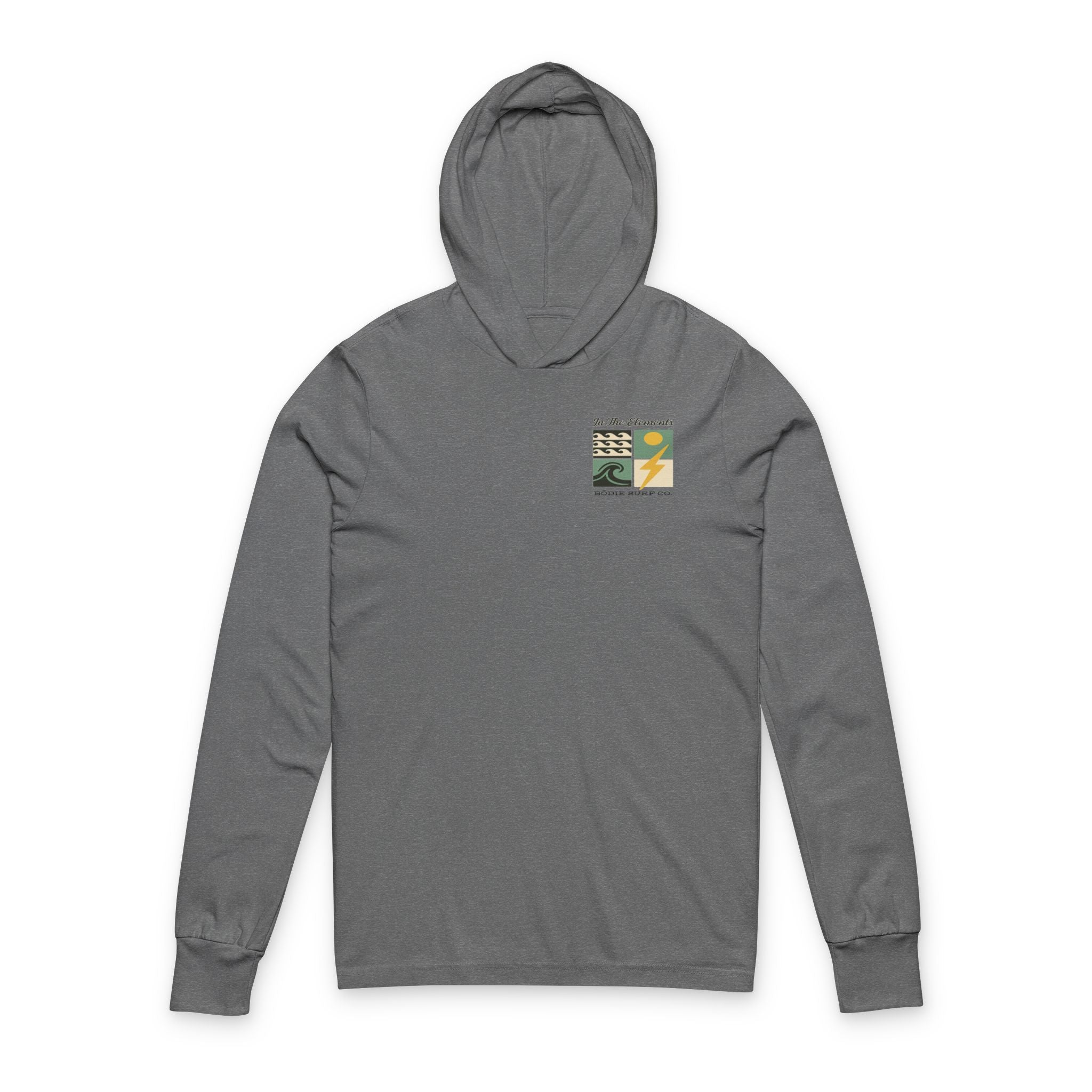 In The Elements Hooded Long Sleeve Tee