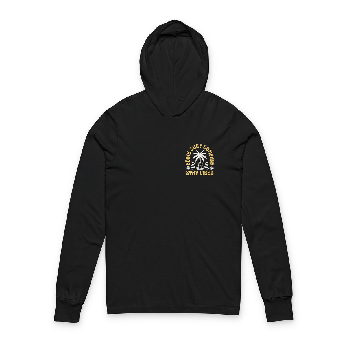Stay Vibed Hooded Long Sleeve Tee
