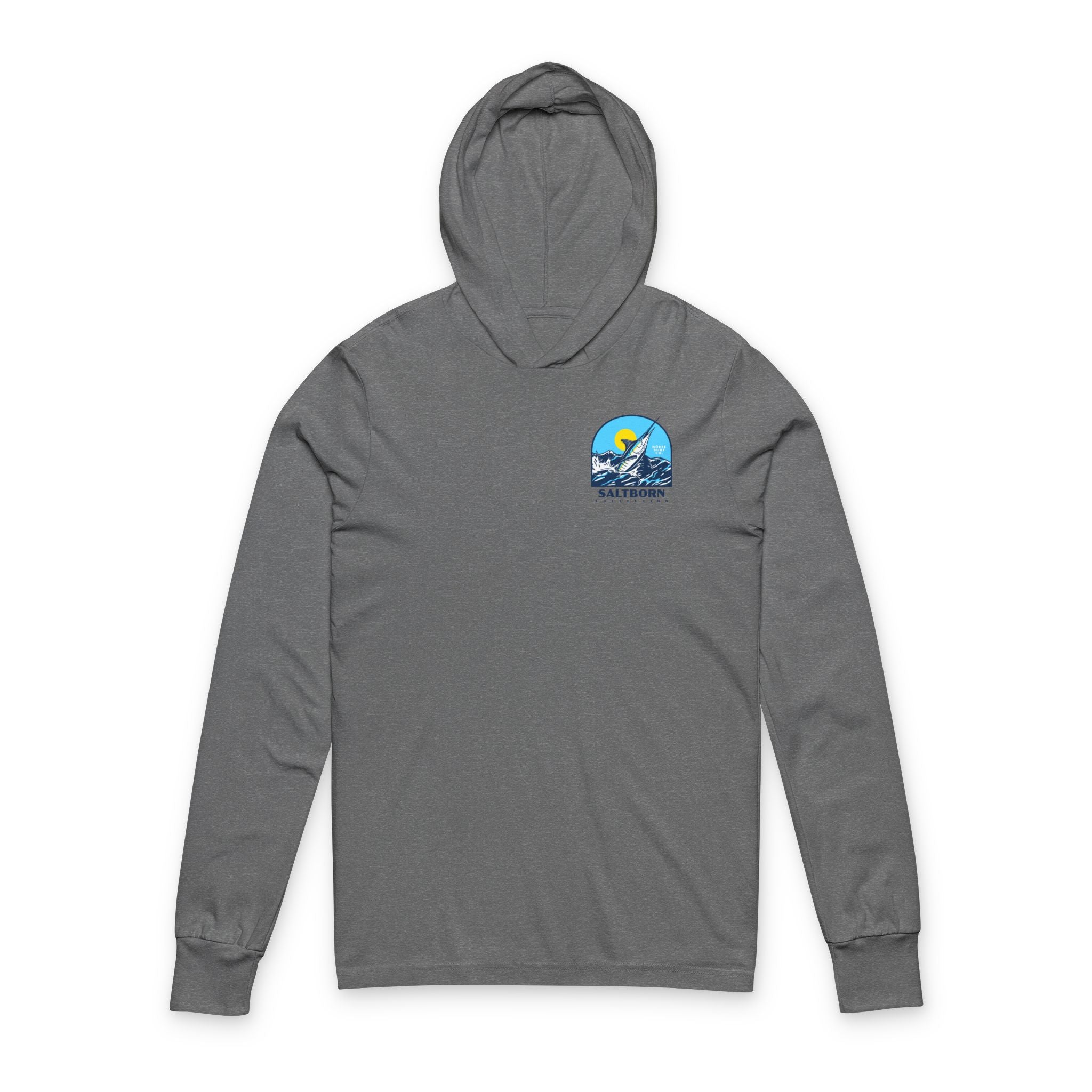 Sail Fish Hooded Long Sleeve Tee