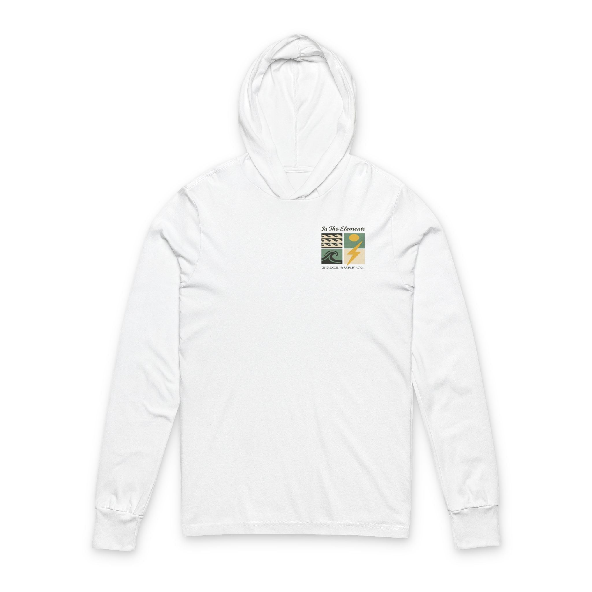 In The Elements Hooded Long Sleeve Tee