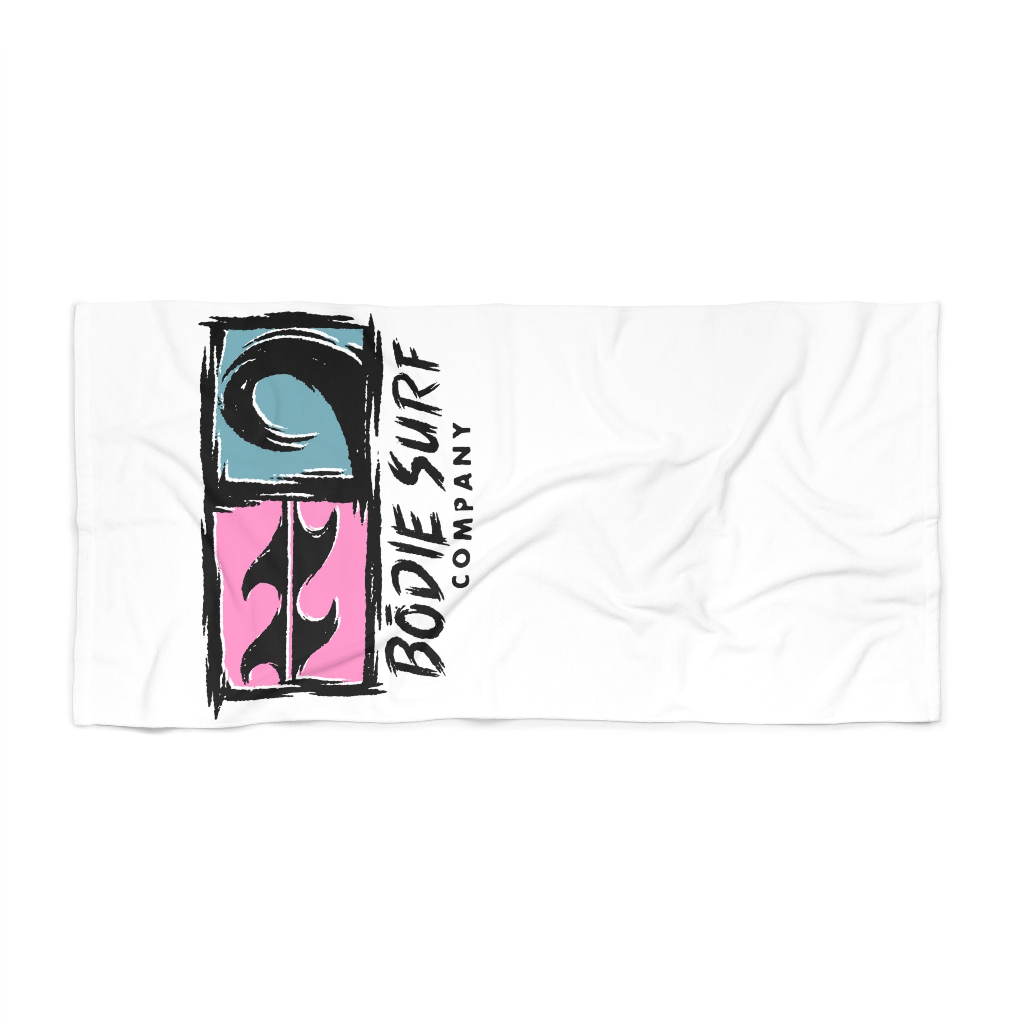 Bōdie Logo &amp; Wave Beach Towel
