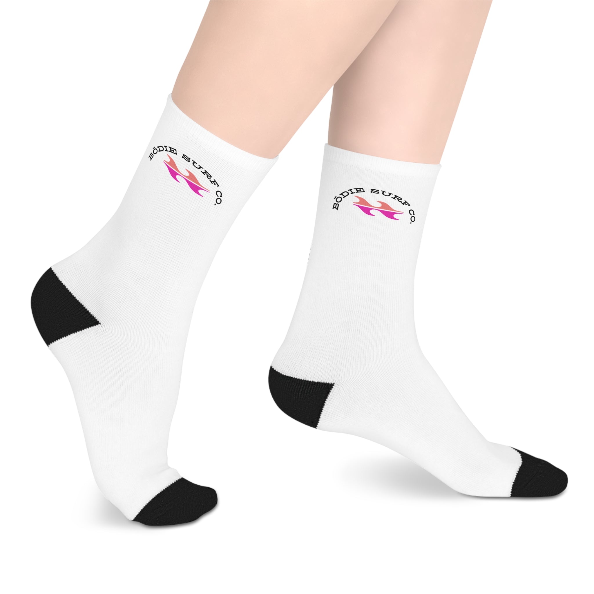 Bōdie Logo Mid-Length Socks