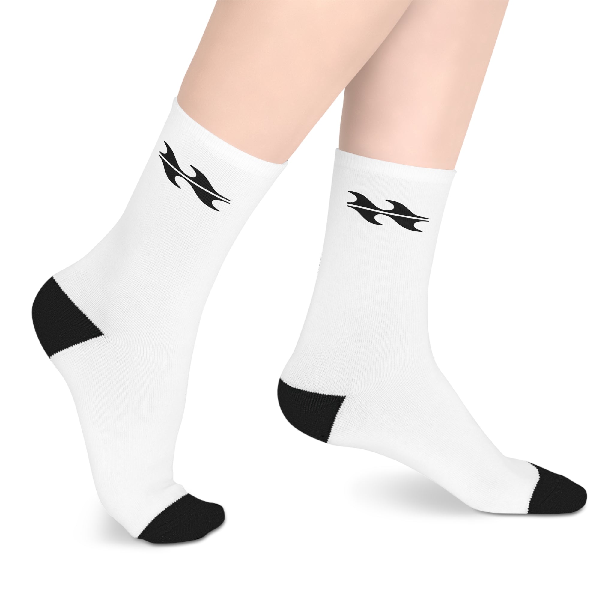 Bōdie Logo Mid-Length Crew Socks