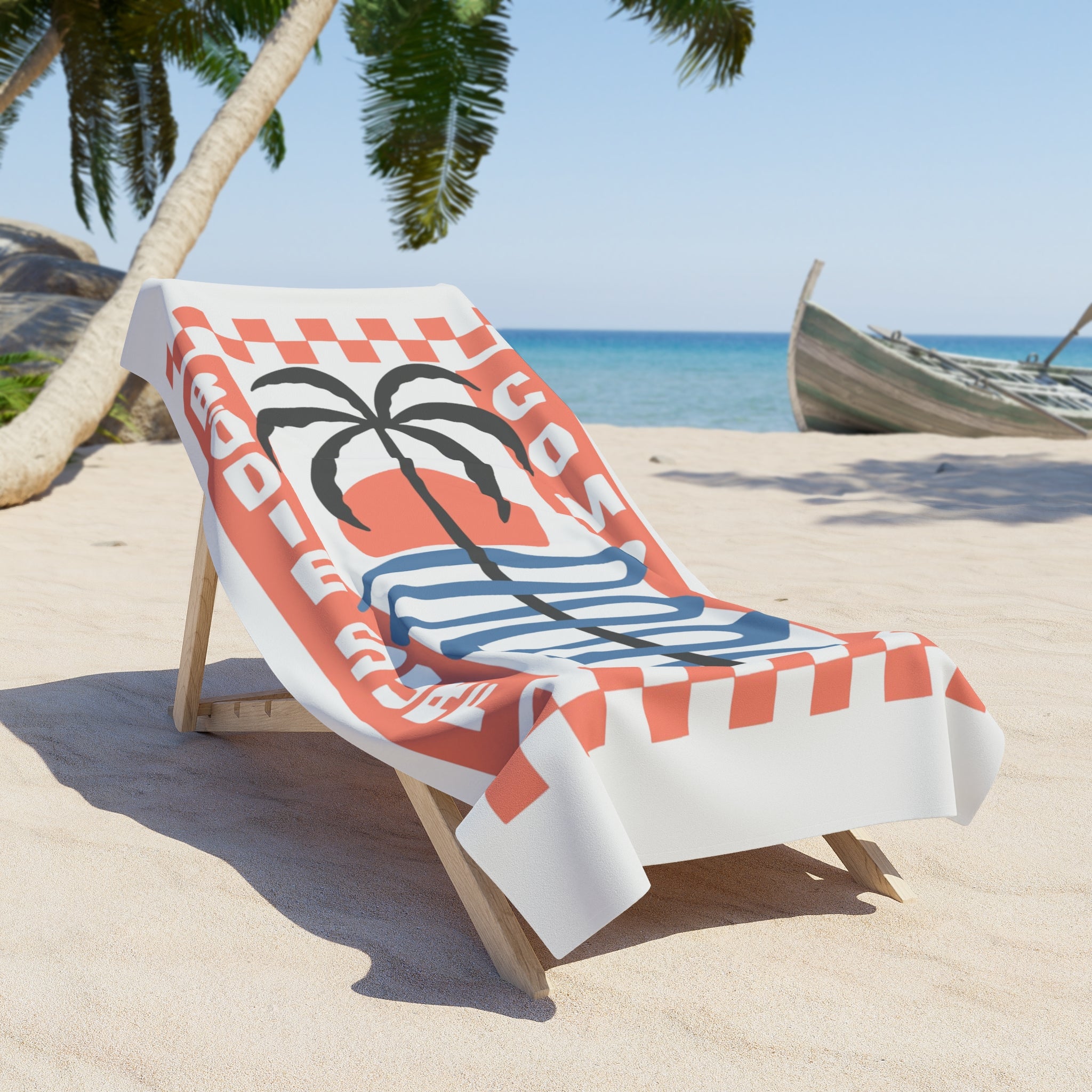 Rhythm Beach Towel