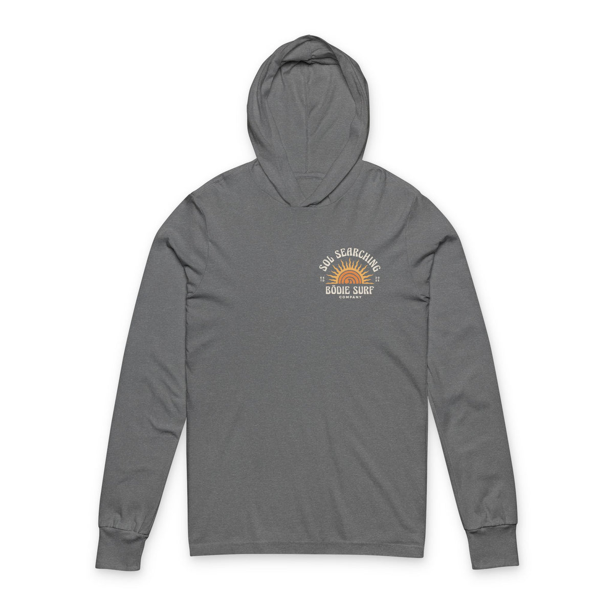 Sol Searching Hooded Long Sleeve Tee