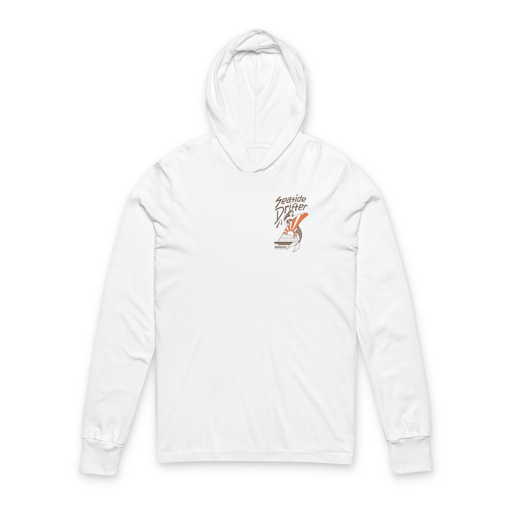 Seaside Drifter Hooded Long Sleeve Tee