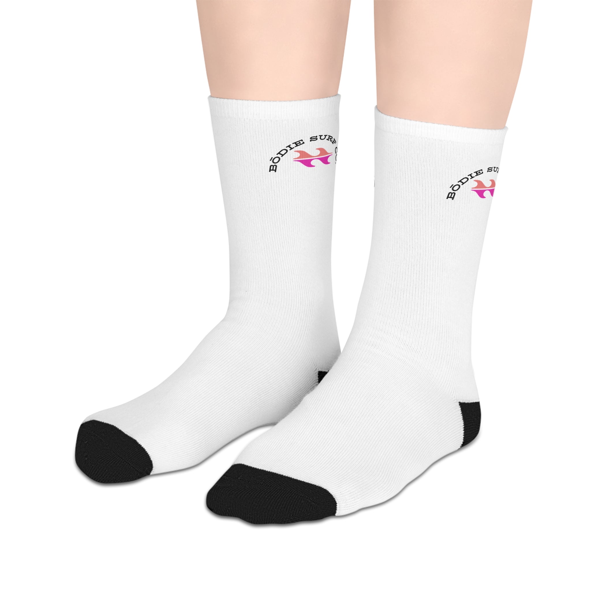 Bōdie Logo Mid-Length Socks