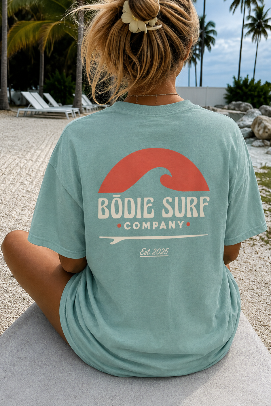 Red Sunset Tee