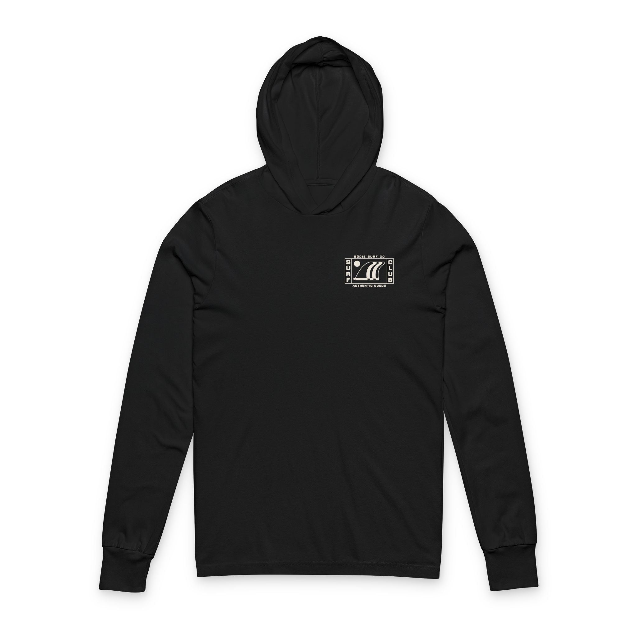 Fins Up Hooded Long-Sleeve Tee