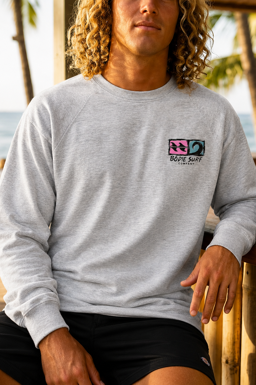 Bōdie Logo &amp; Wave Sweatshirt