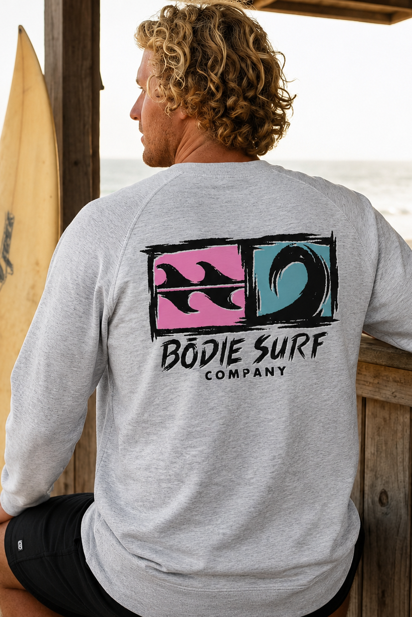 Bōdie Logo &amp; Wave Sweatshirt