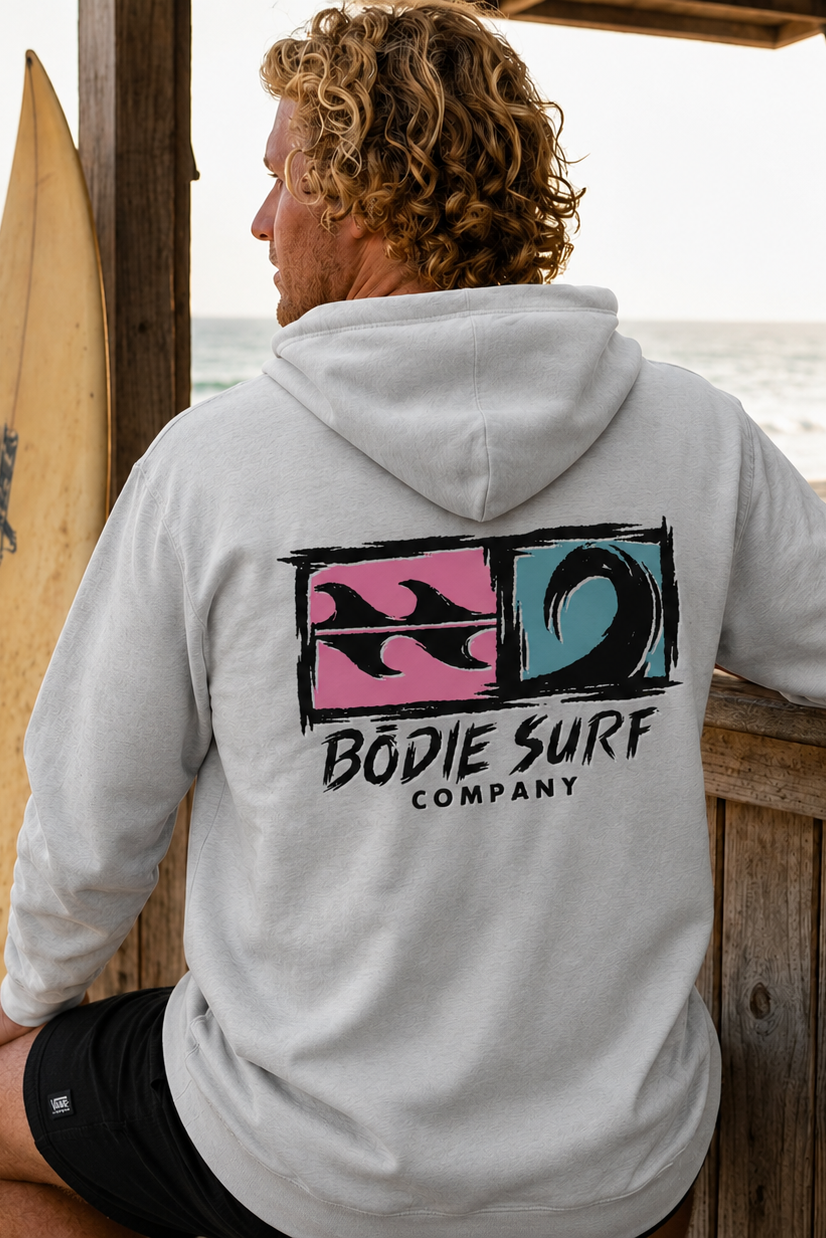 Logo &amp; Wave Hoodie