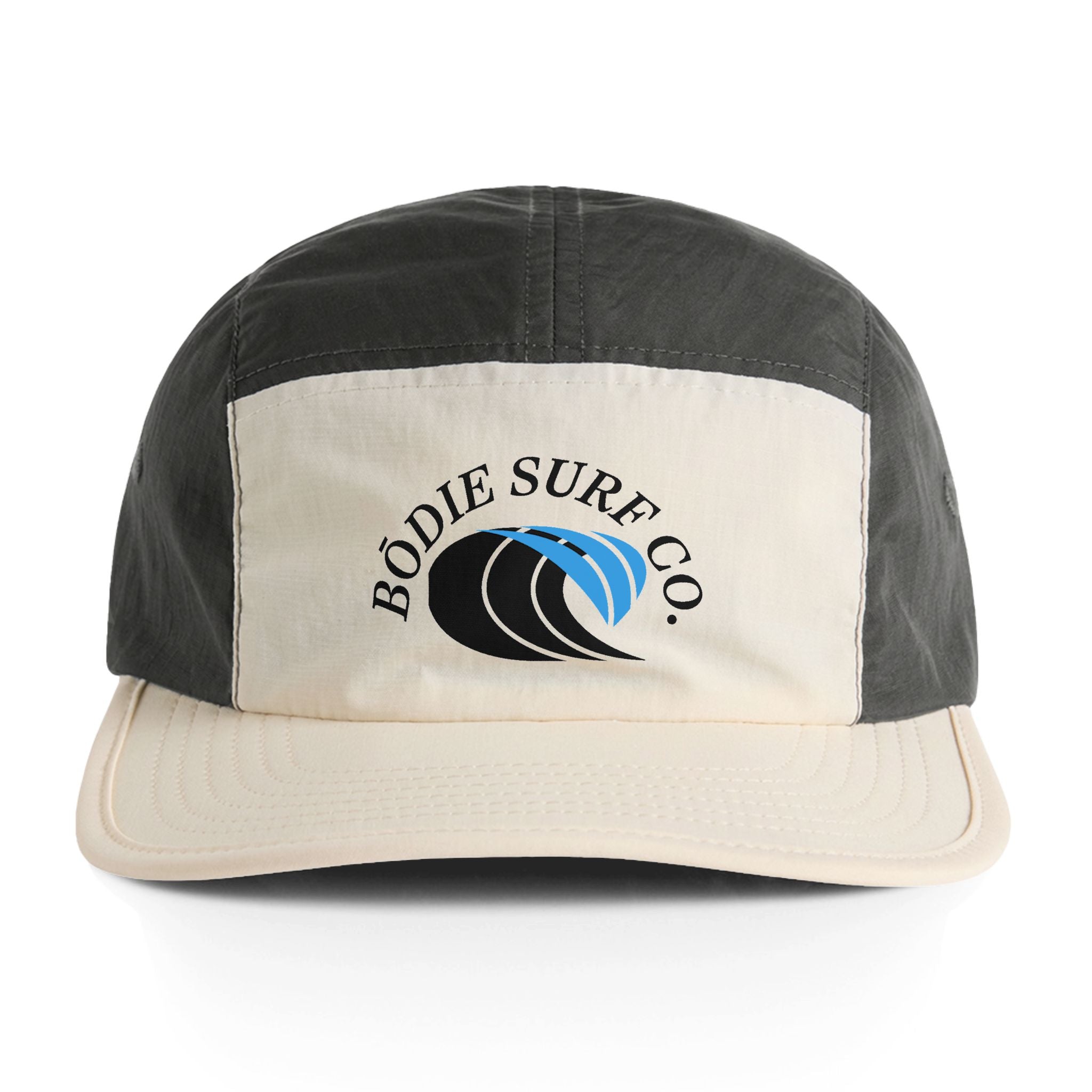 Bodie Surf Co. Two-Tone Nylon Cap — Retro Surf Hat