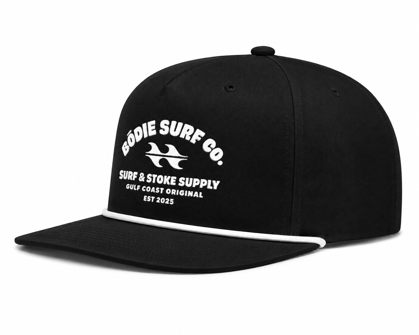 Bōdie Surf & Stoke Embroidered Rope Hat