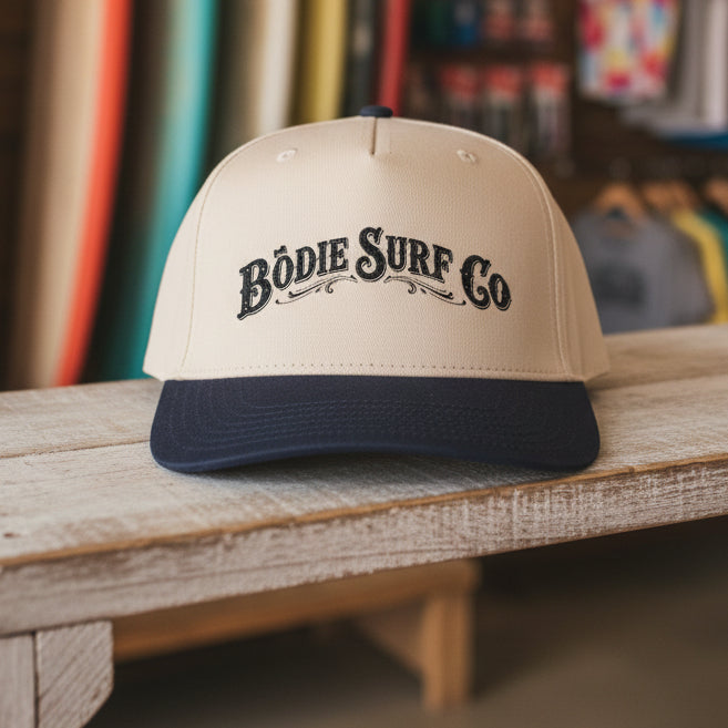 Bodie Surf Co. Embroidered Mid Profile Baseball Cap