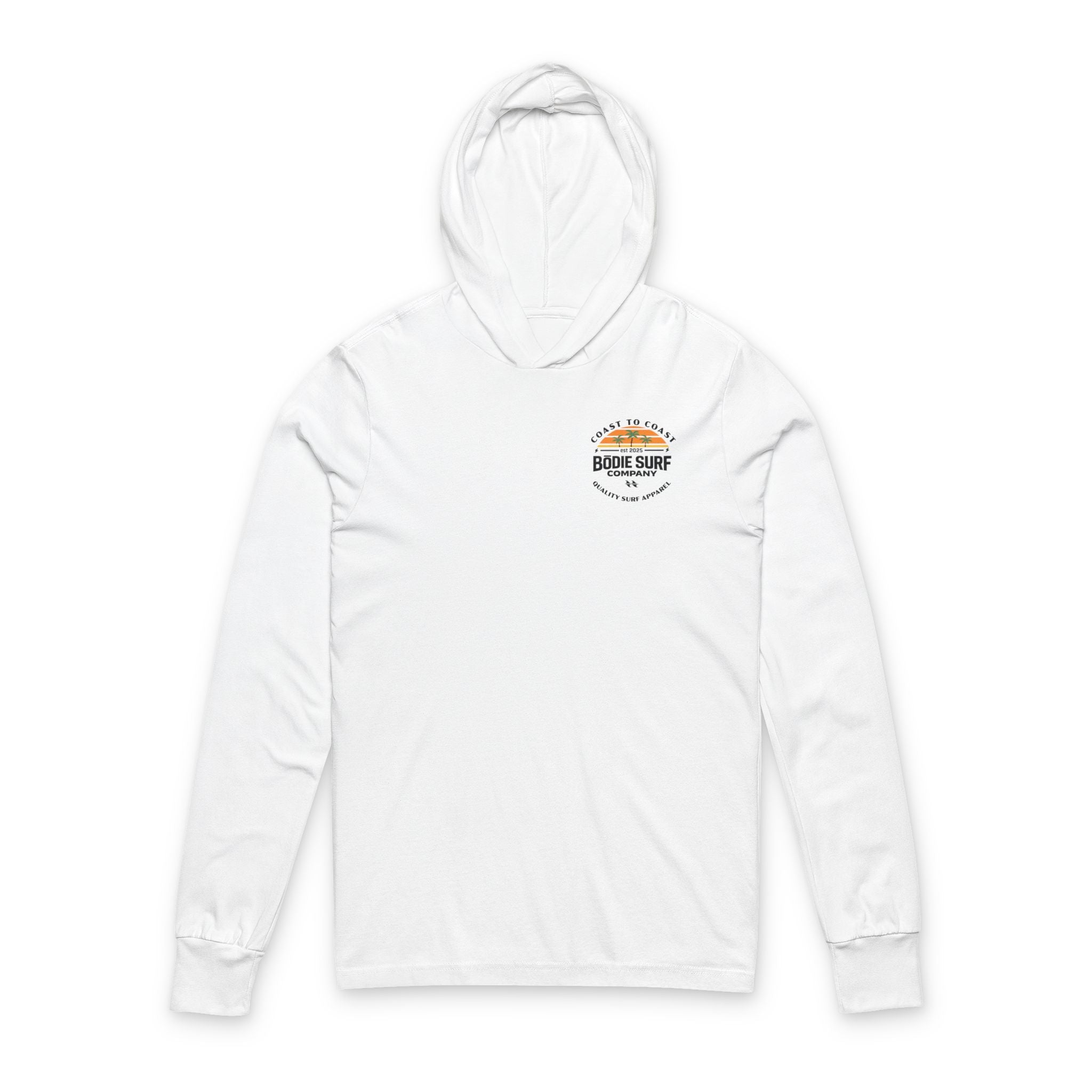 Surf Coast to Coast Hooded Long Sleeve Tee