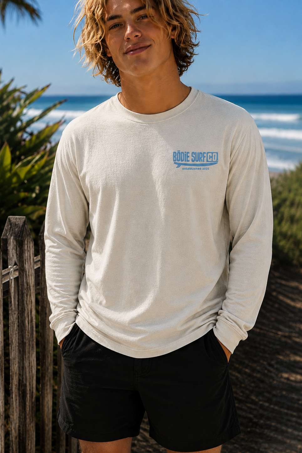 Bōdie Surf Co Long Sleeve Tee