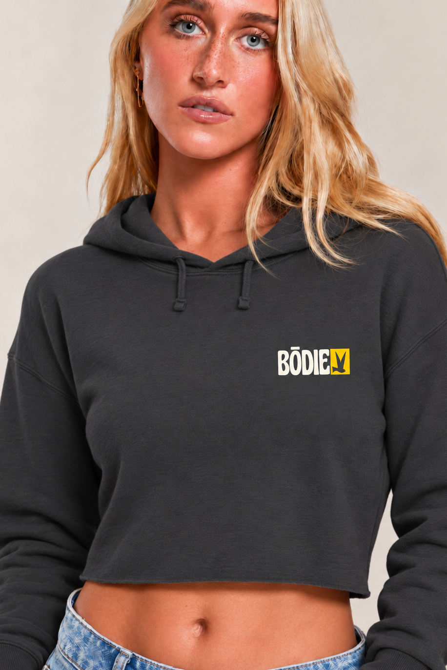 Bōdie Original Cropped Hoodie