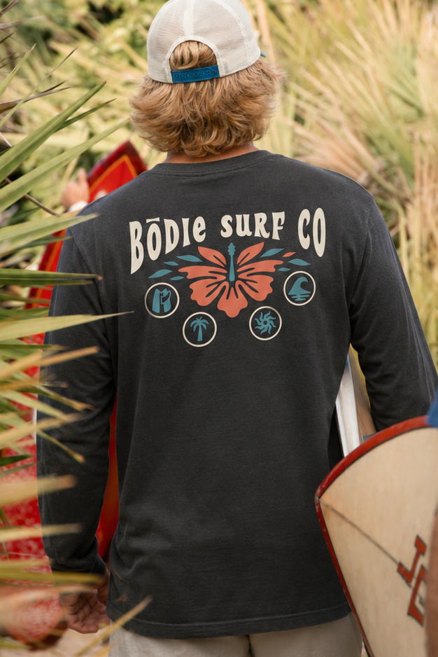 Hibiscus Long Sleeve Tee
