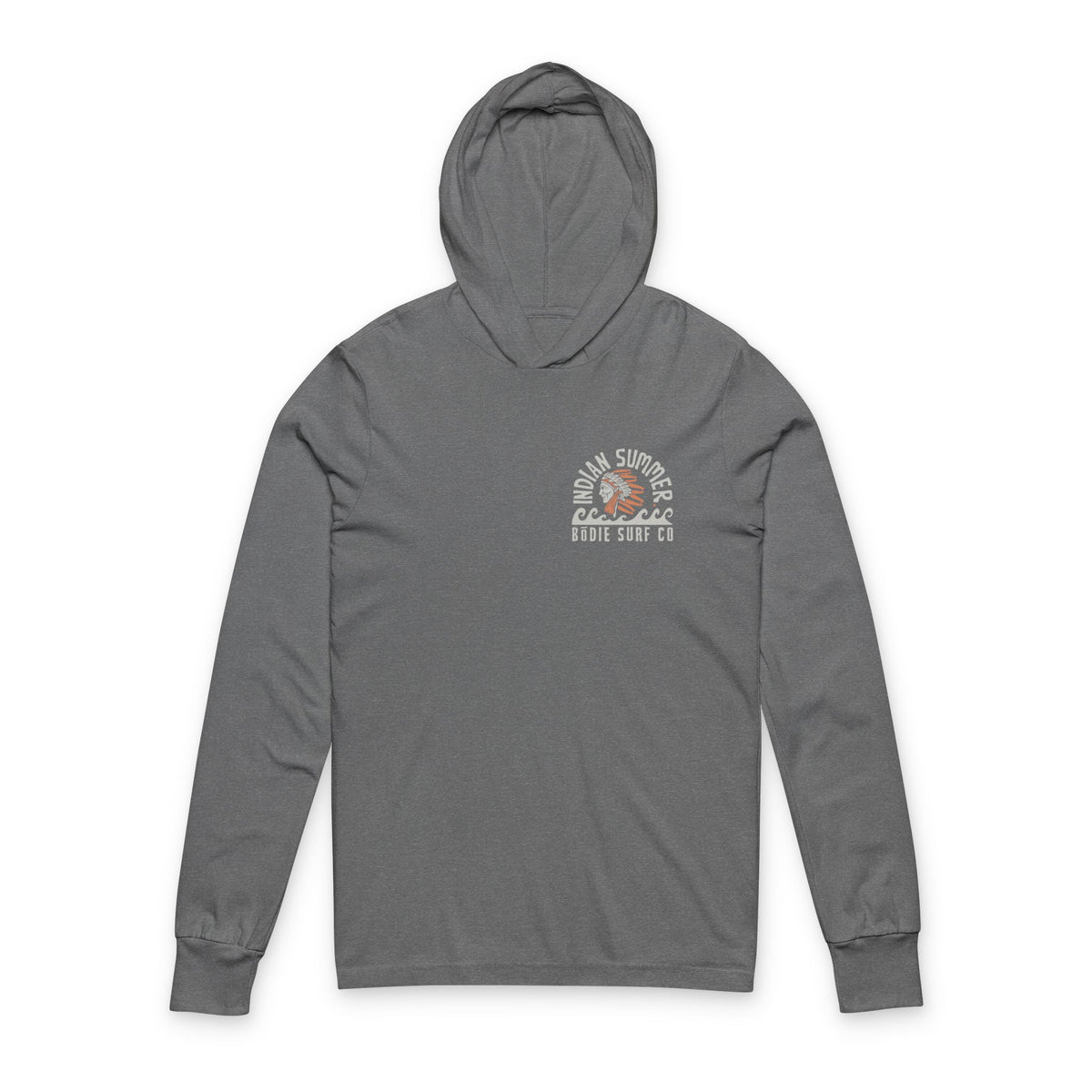 Indian Summer Hooded Long Sleeve Tee