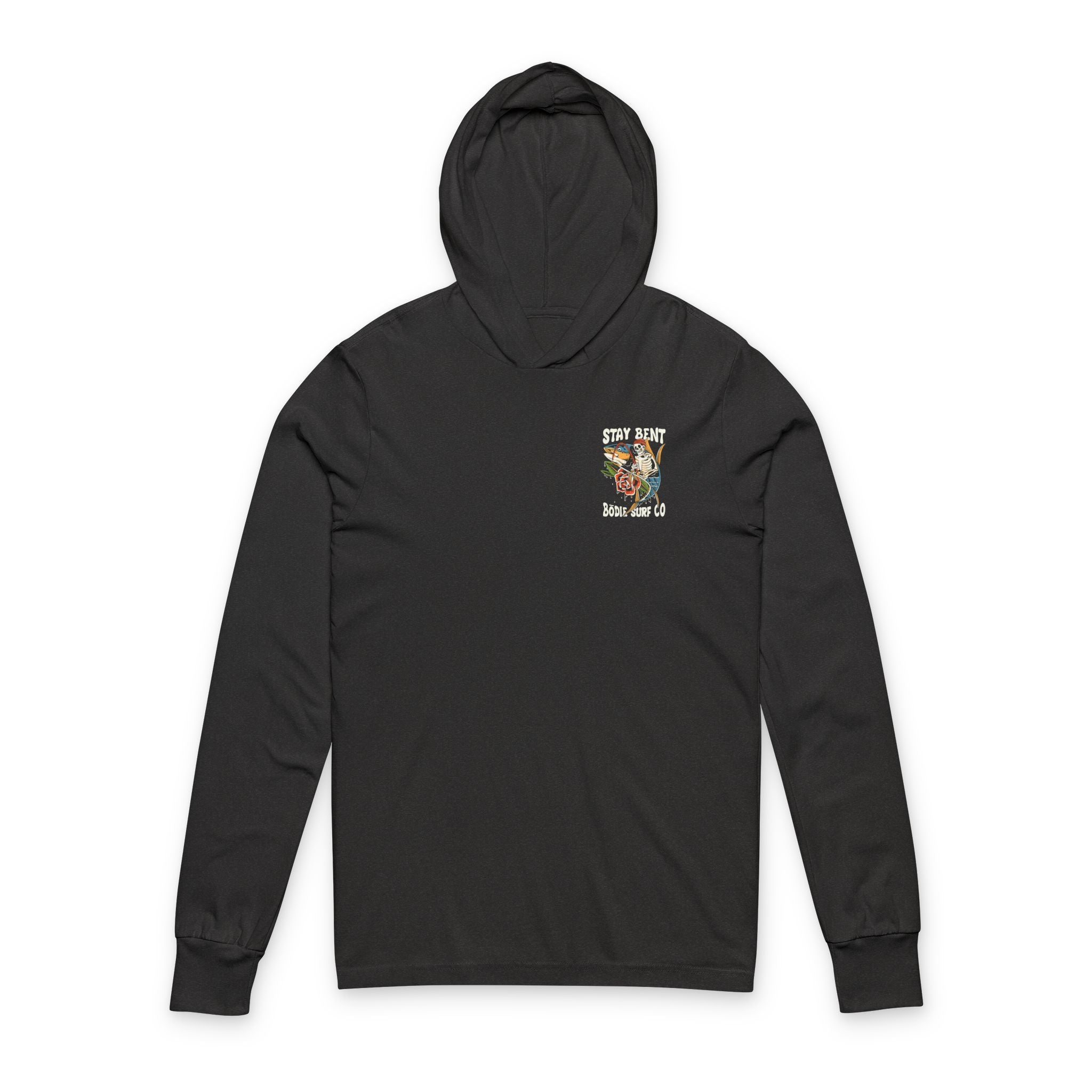 Stay Bent Hooded Long Sleeve Tee