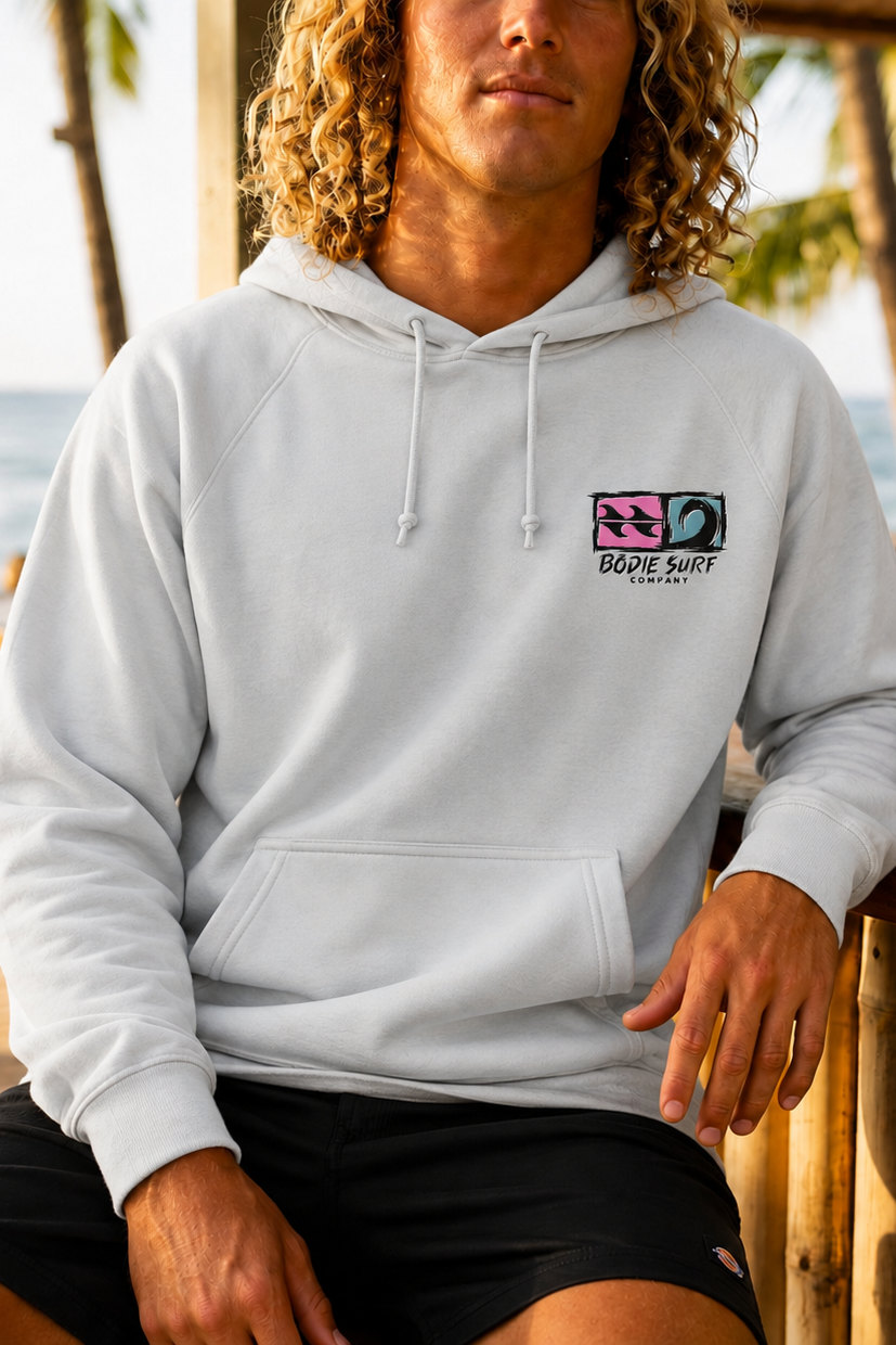 Logo &amp; Wave Hoodie