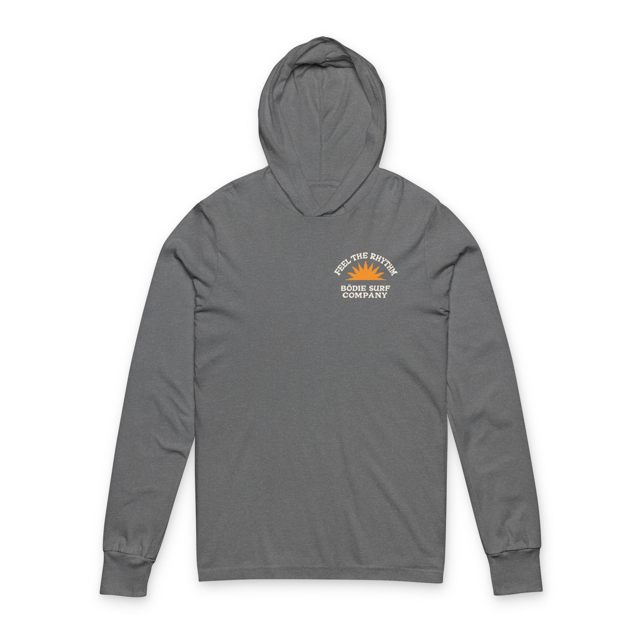 Feel The Rhythm Hooded Long Sleeve Tee
