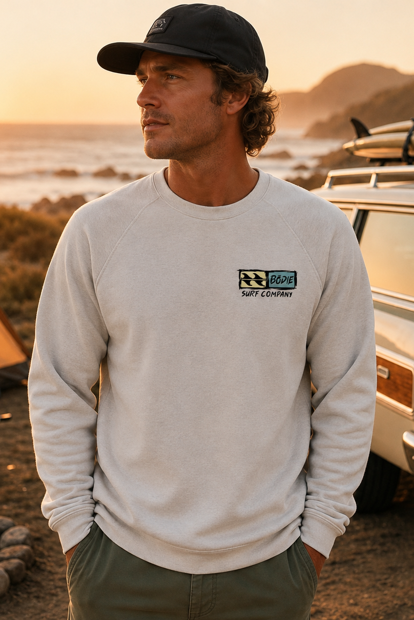 Distressed Logo Sweatshirt