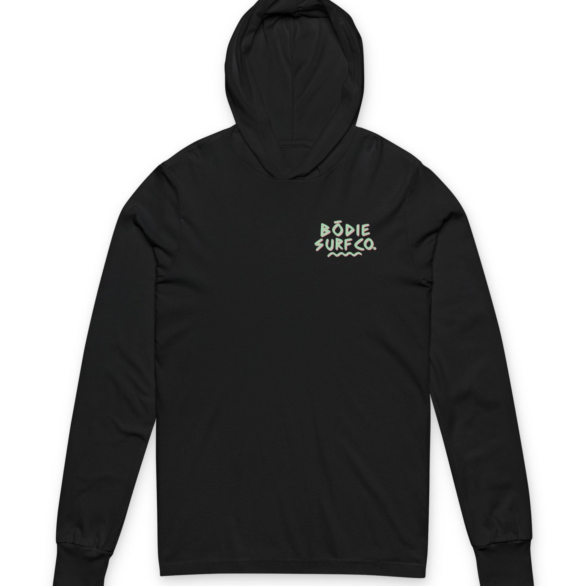 Retro Bōdie Surf Co. Hooded Long Sleeve Tee