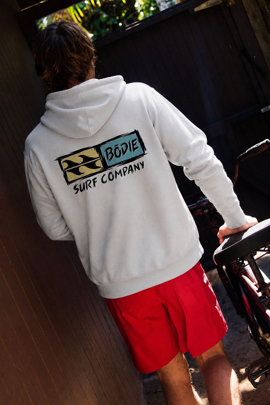 Distressed Logo Hoodie