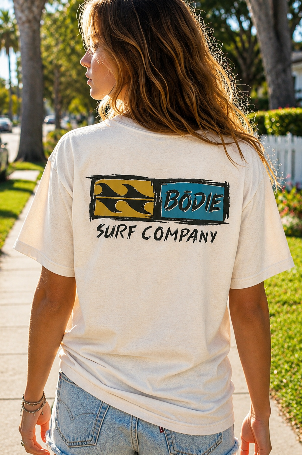 Bōdie Distressed Logo Tee