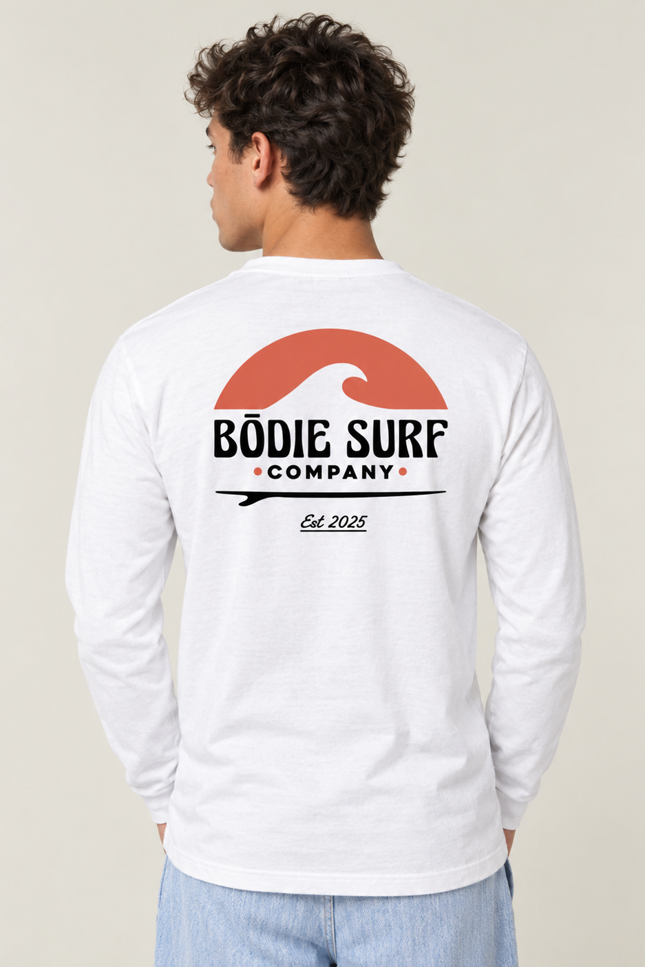 Red Sunset Long Sleeve Tee
