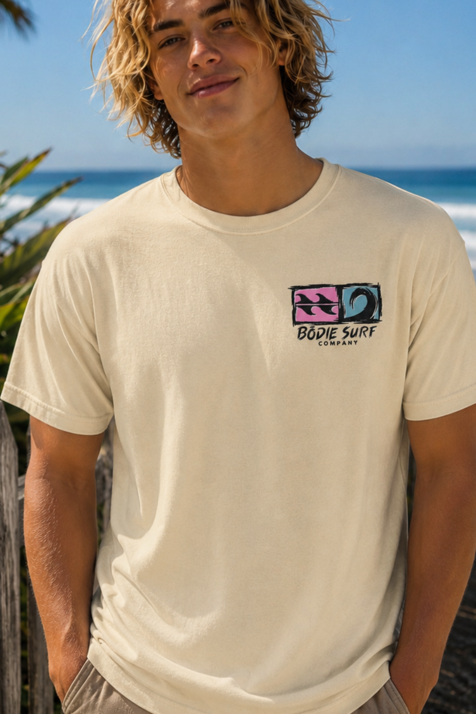 Bōdie Logo & Wave Tee