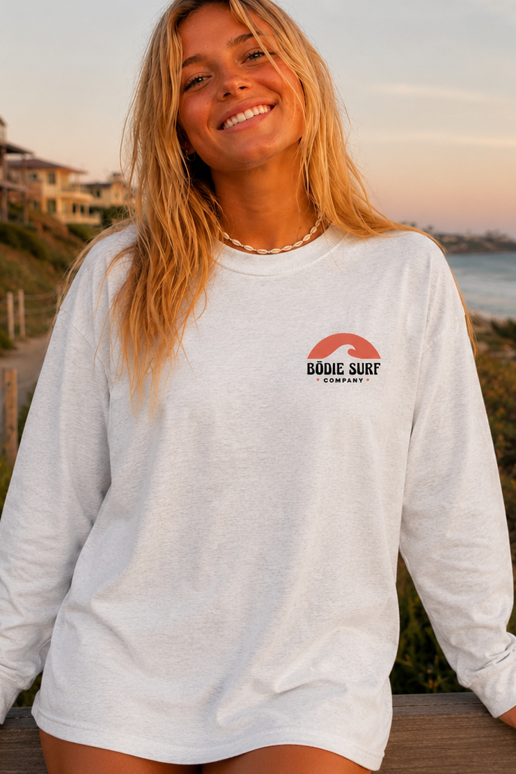 Red Sunset Long Sleeve Tee