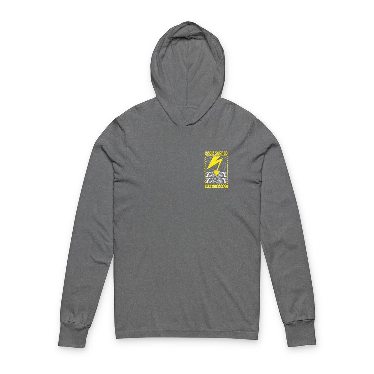 Electric Ocean Hooded Long Sleeve Tee
