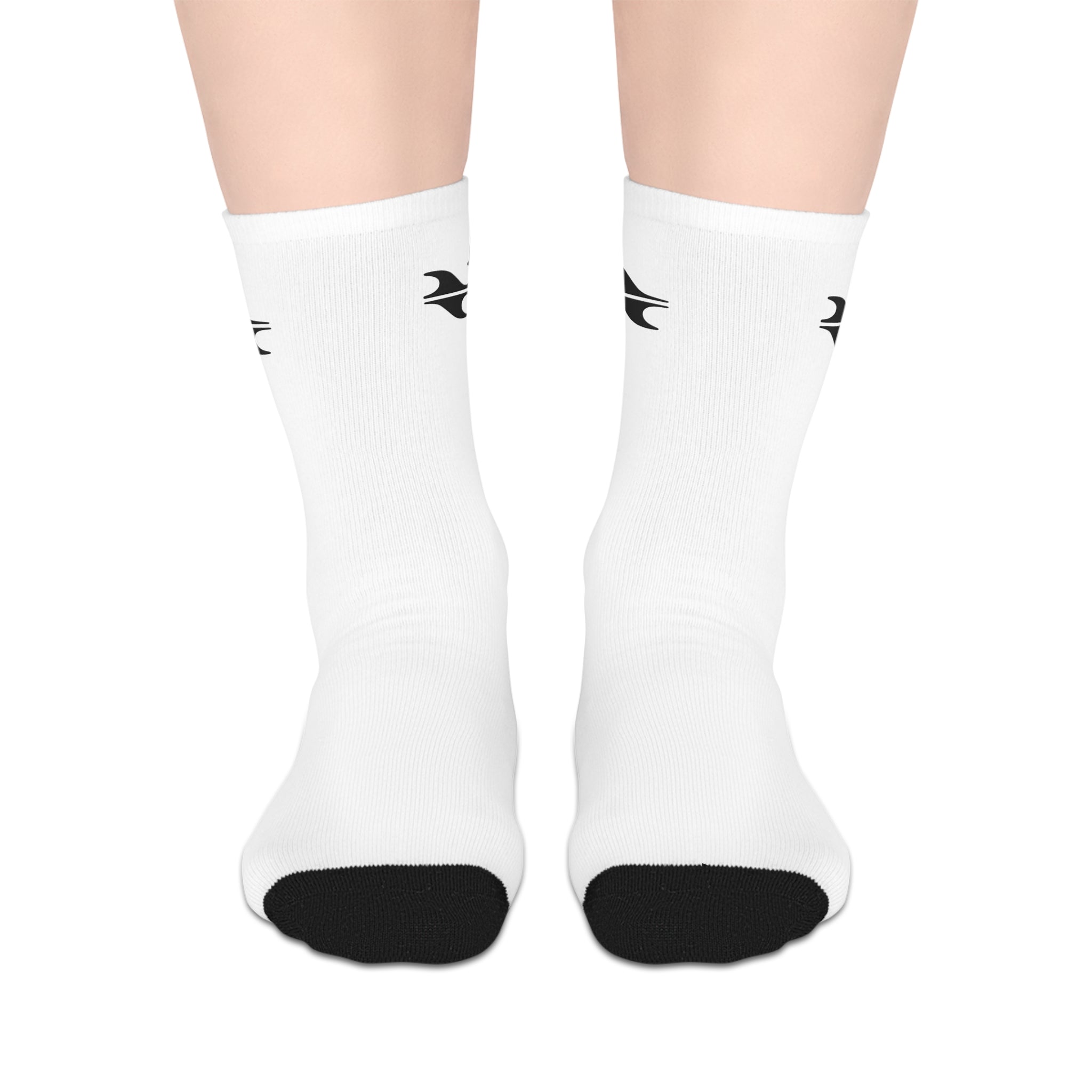 Bōdie Logo Mid-Length Crew Socks
