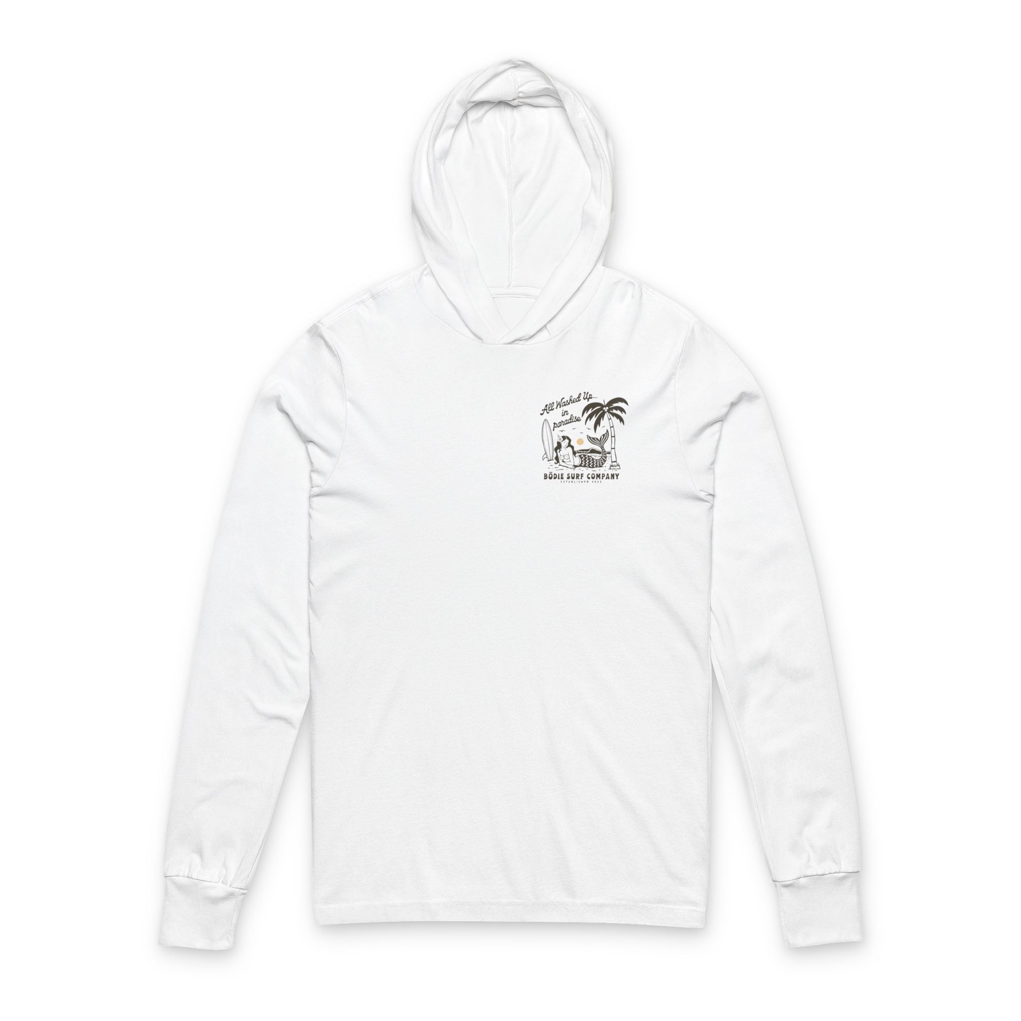 Washed Up Hooded Long Sleeve Tee