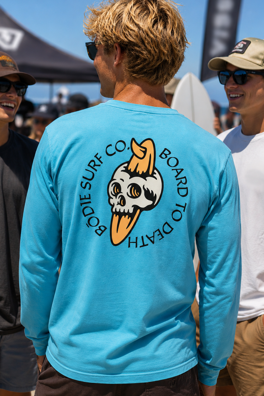 Board to Death Long Sleeve Tee