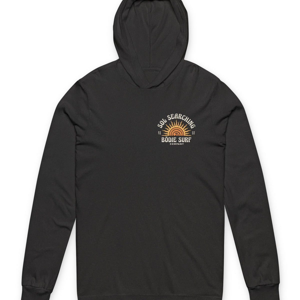 Sol Searching Hooded Long Sleeve Tee