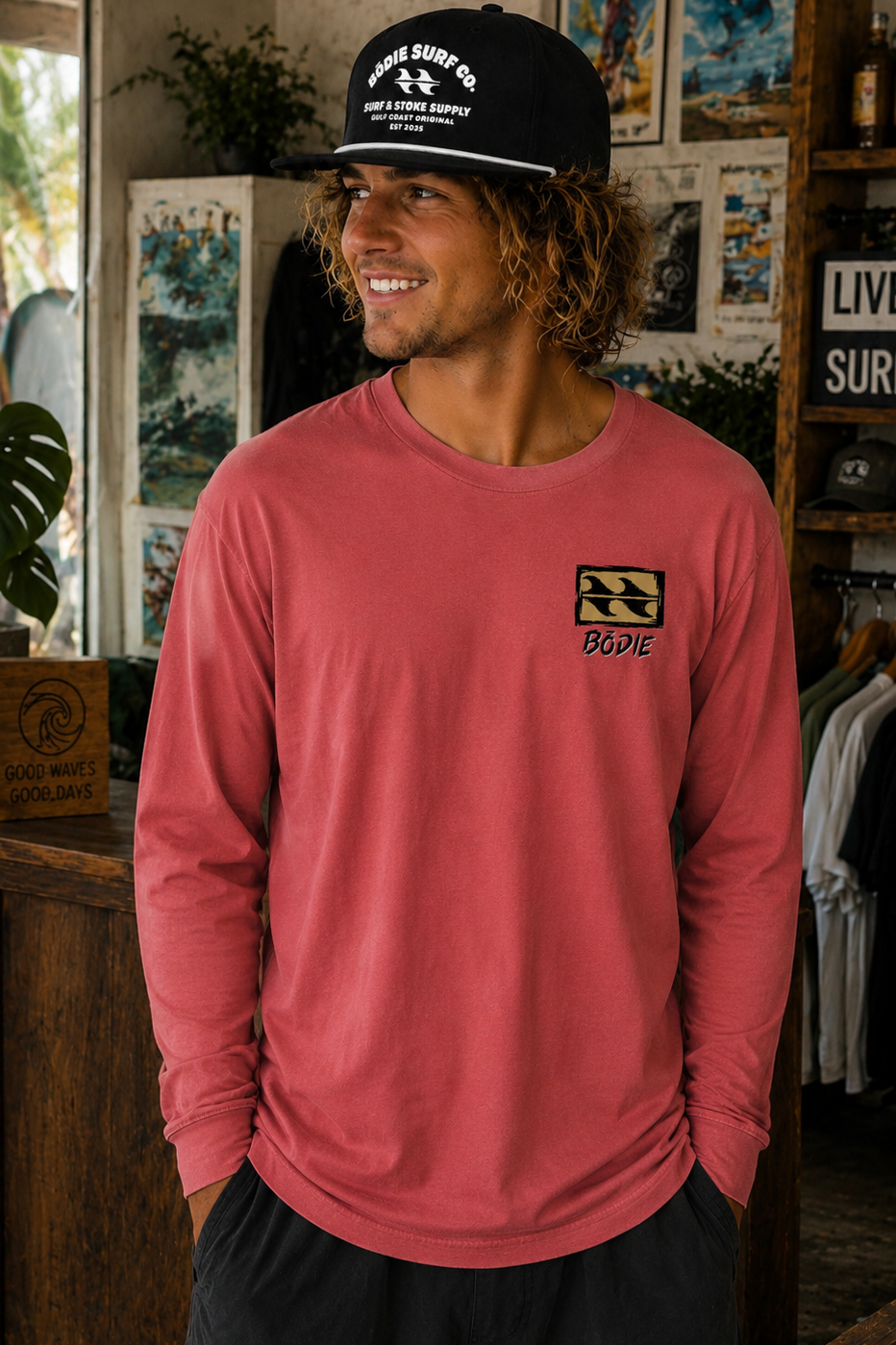 Bōdie mini Logo Long Sleeve Tee