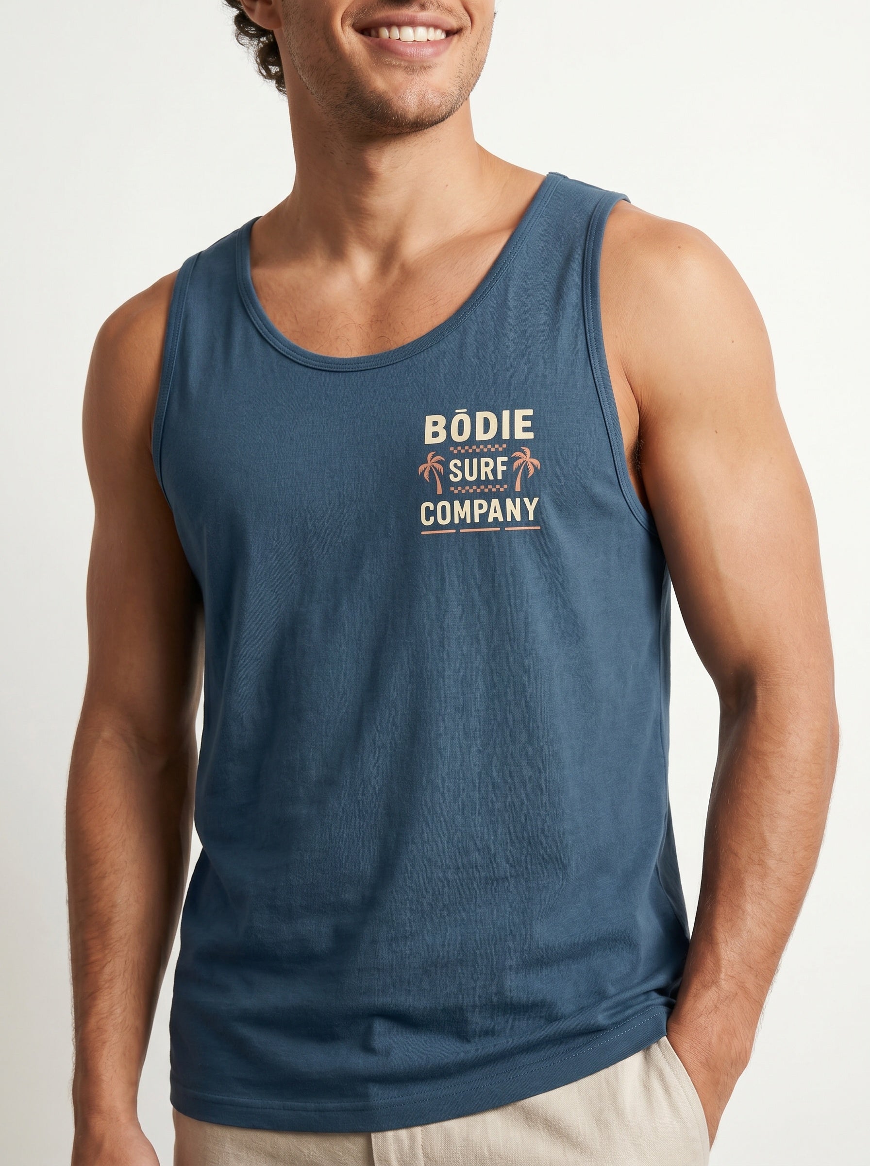 Double Palm Tank Top