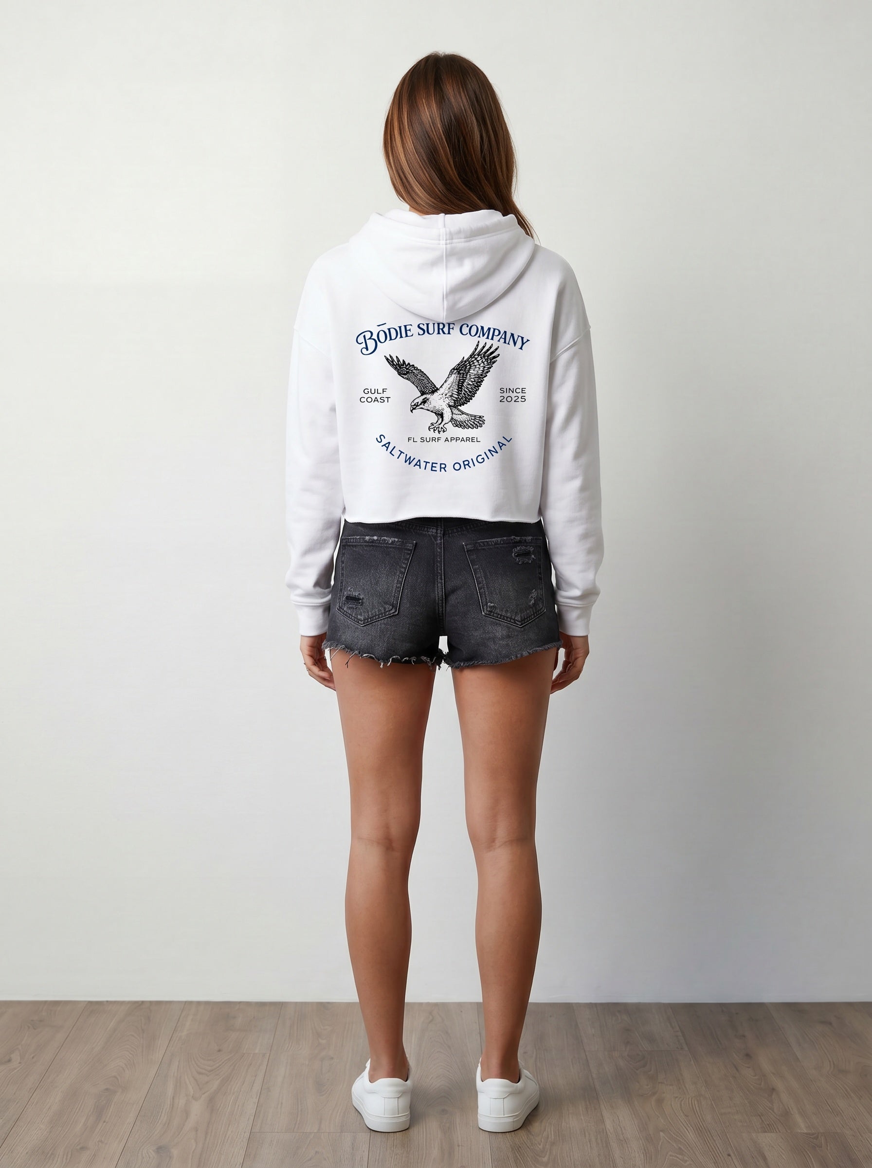 Osprey cropped hoodie