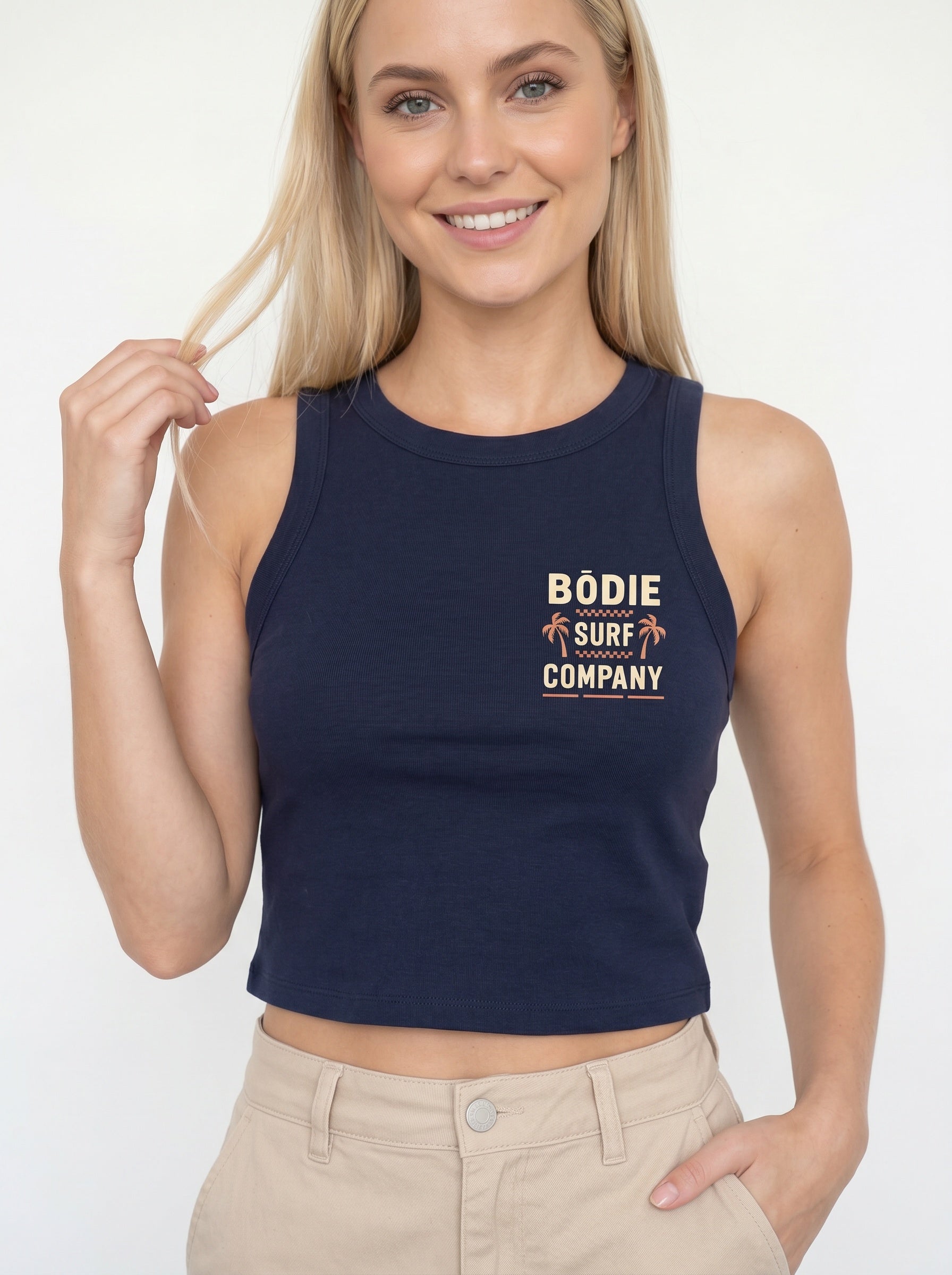 Double Palm womens Tank Top